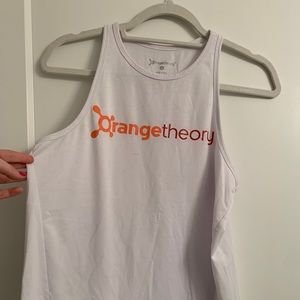White Orangetheory fitness tank top!